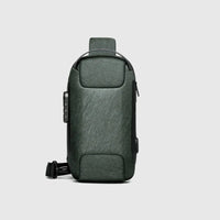 Waterproof Anti-Theft Crossbody & USB Shoulder Bag for Men