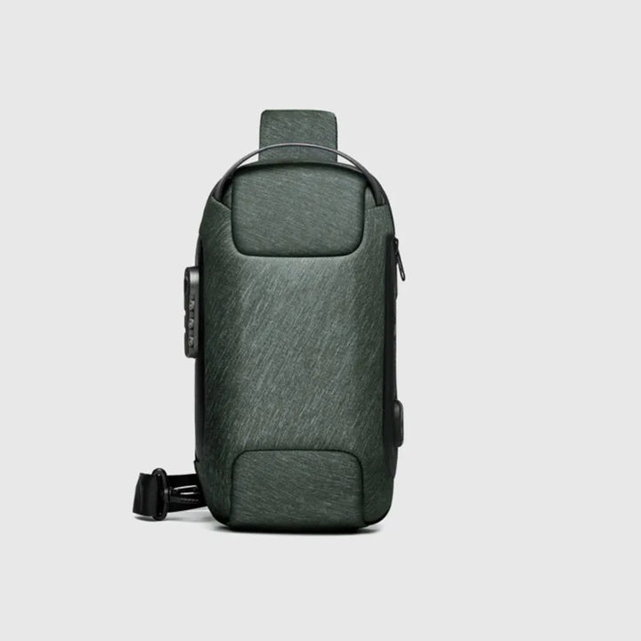 Waterproof Anti-Theft Crossbody & USB Shoulder Bag for Men