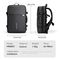 Expandable Waterproof Laptop & Airline Travel Backpack