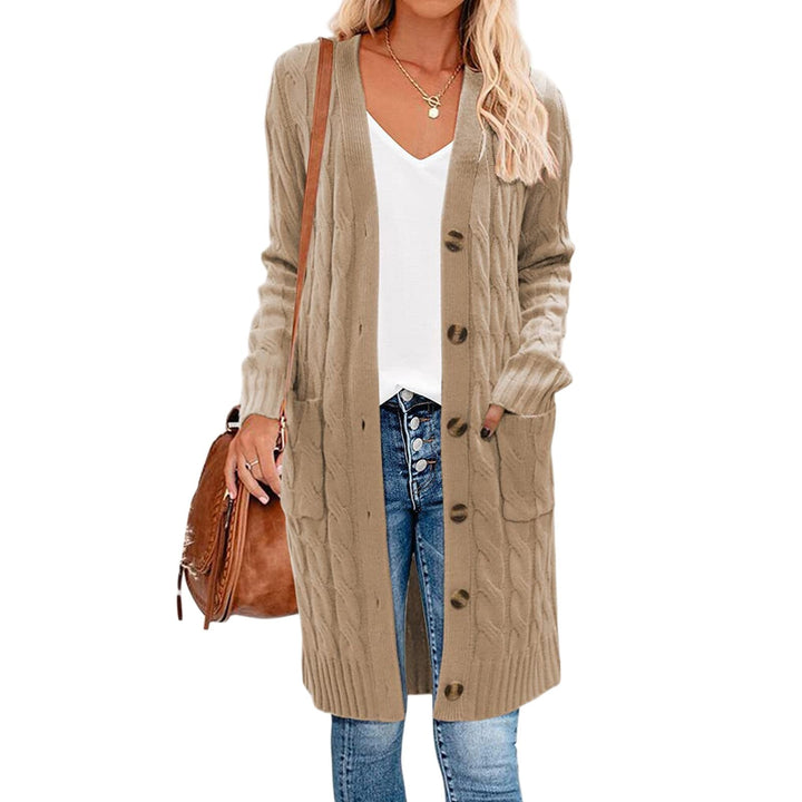 Ladies' knitted cardigan with pockets – Noelle