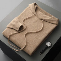 Men's hoodie made of merino wool – Cassiano autumn edition
