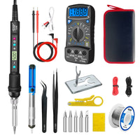 Digital Display 80W Soldering Iron Set with Adjustable Temperature – Fusion