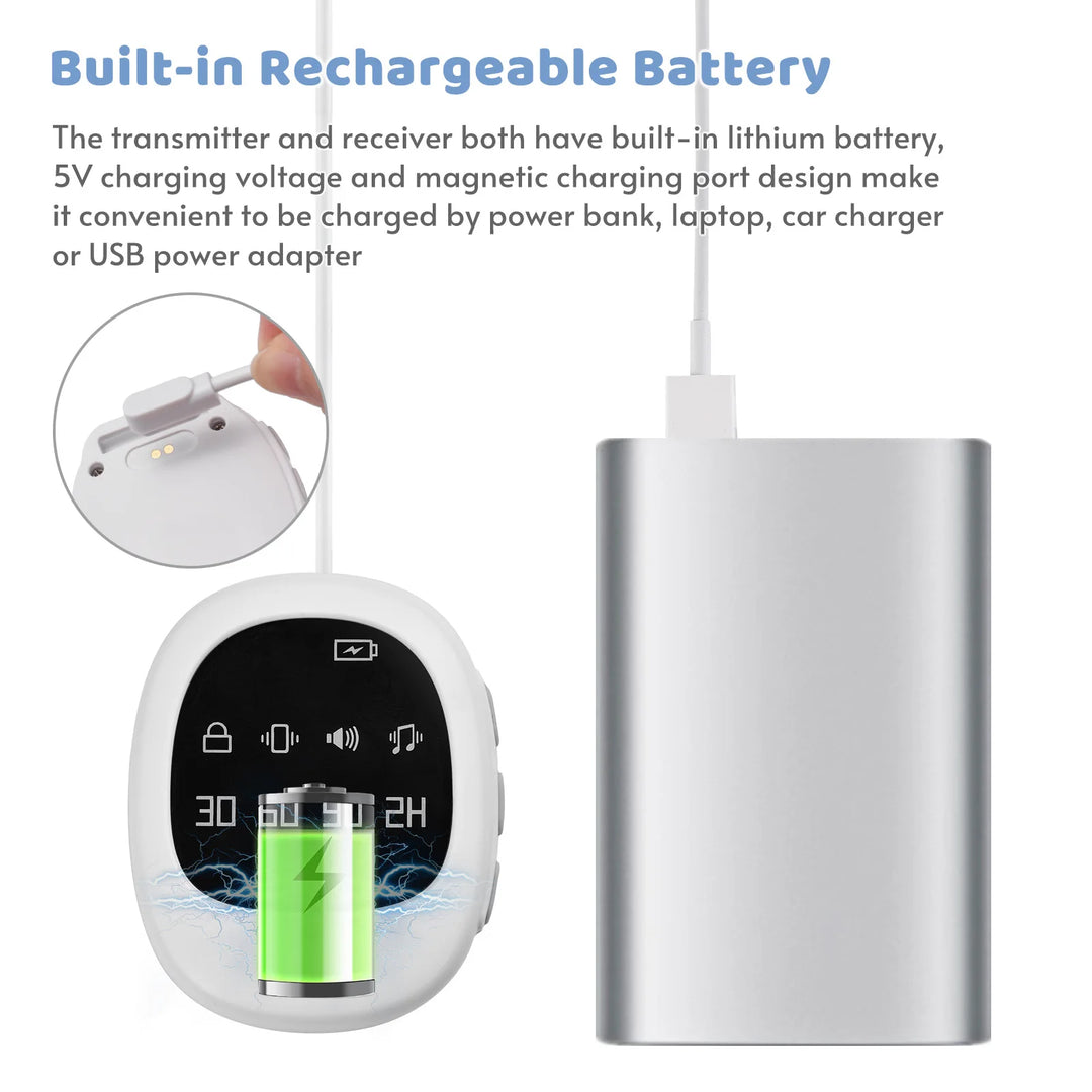 Wireless Bedwetting Alarm with Adjustable Modes for Potty Training – Liora
