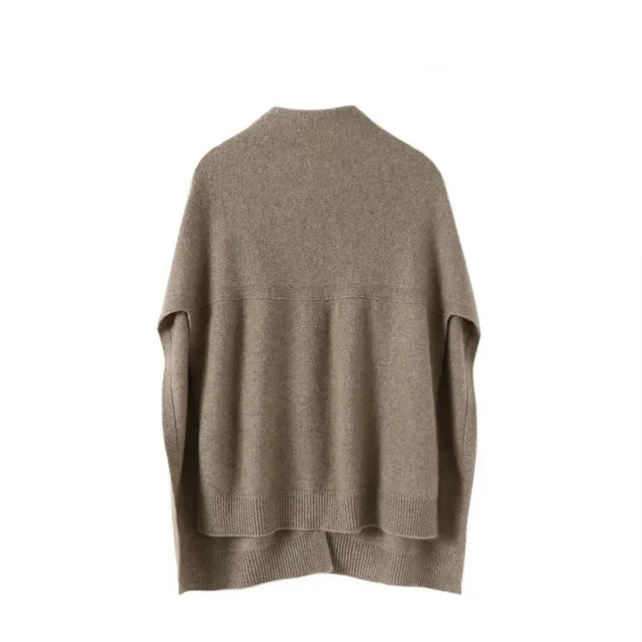 Ladies' knitted cape made of soft material – Lorena