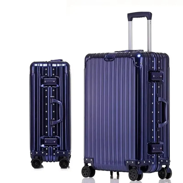 Aluminium-Magnesium Alloy Luggage with Spinner Wheels & TSA Lock