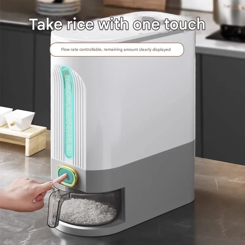 Household Rice Storage Container Sealed Moisture & Insect Resistant – GrainGuard