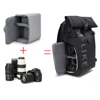 Waterproof Camera Backpack – Stravos – (Large Capacity)
