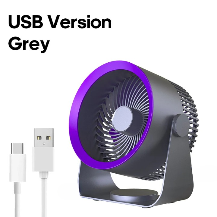 Multifunctional Electric Fan Circulator with 4000mAh Battery – AirFlex