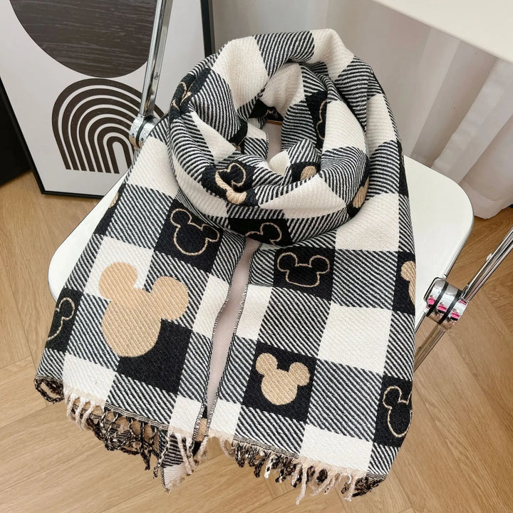 Soft patterned scarf for women - Yara