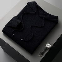 Men's hoodie made of merino wool – Cassiano autumn edition
