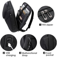 Multifunctional Waterproof Laptop & Work Backpack with Large Capacity