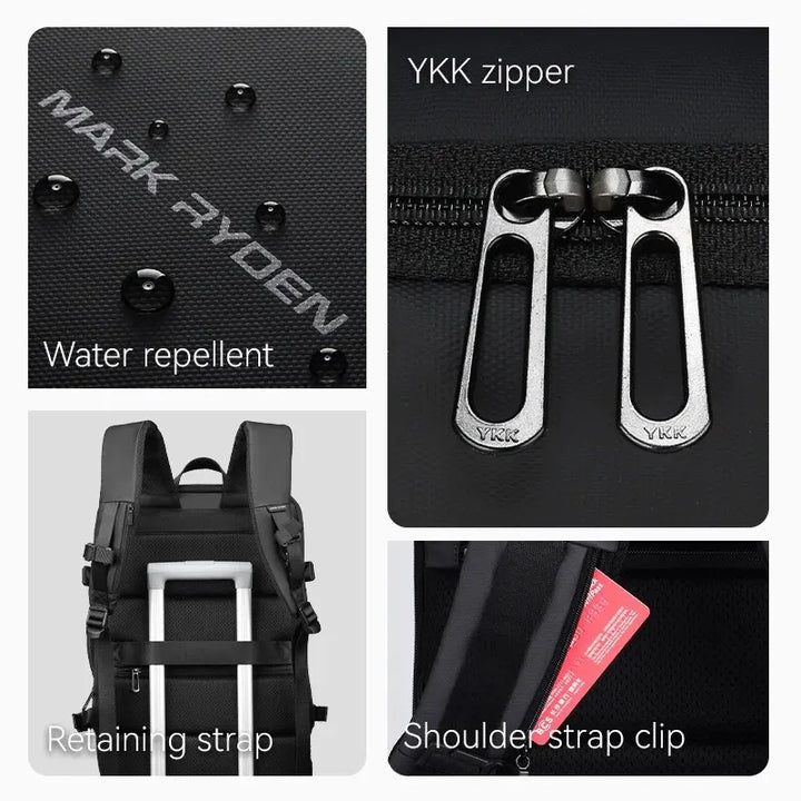 Expandable Waterproof Laptop & Airline Travel Backpack