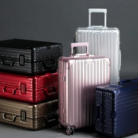 Aluminium-Magnesium Alloy Luggage with Spinner Wheels & TSA Lock