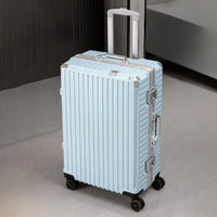 Aluminium Frame Luggage Case with Spinner Wheels & USB Charging Port