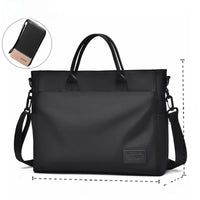 Men’s Waterproof Laptop Shoulder Bag with Kangaroo Pattern Design