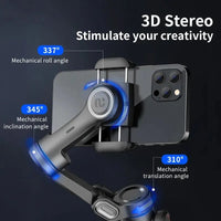 3-Axis Smartphone Gimbal Stabiliser with AI Tracking & Face Detection – Alvion