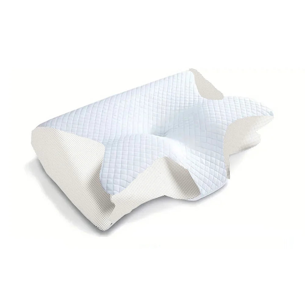 2-in-1 Memory Foam Cervical Pillow with Ergonomic Contour Design – RestAlign
