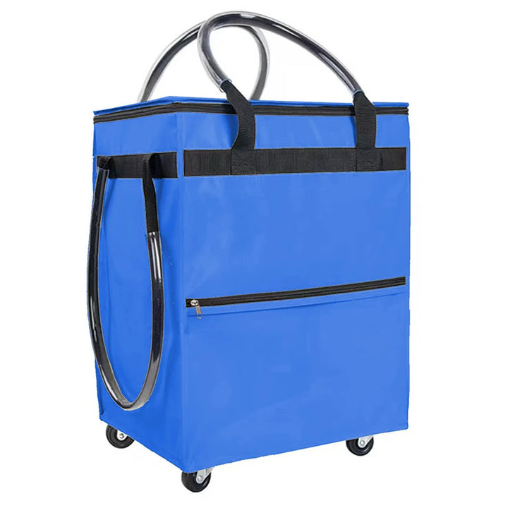 Reusable Shopping Bag with Wheels – Rollex – (Large Capacity)