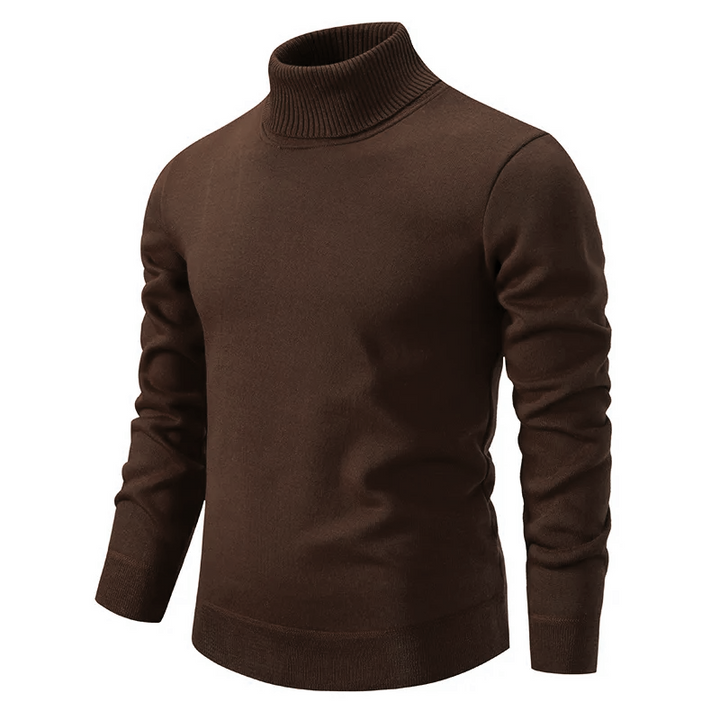 Soft & Comfortable Men's Roll Neck Jumper made of Cotton - Jonas