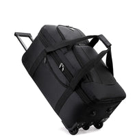 Large Oxford Cloth Trolley Travel Bag with Wheels – Foldable Design