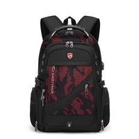 Extra-Large Waterproof Laptop & Travel Backpack with USB Charging