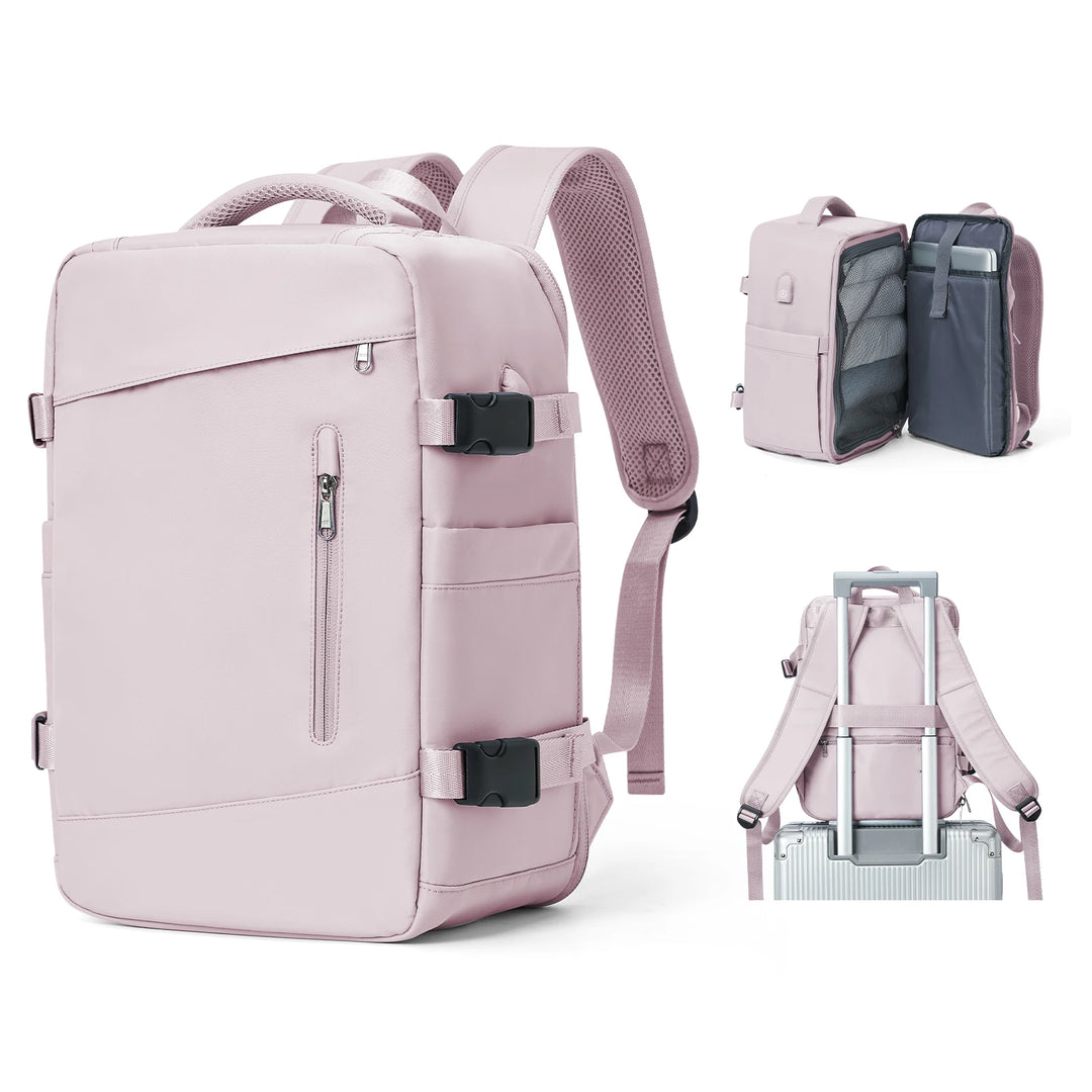 Cabin-Approved Organiser Backpack with 14 Inch Laptop Compartment