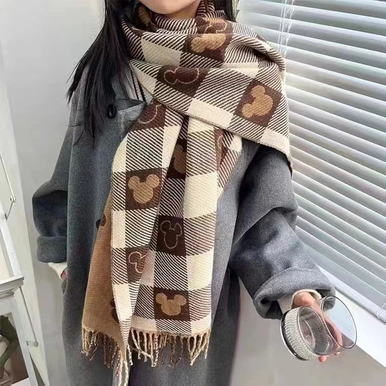 Soft patterned scarf for women - Yara