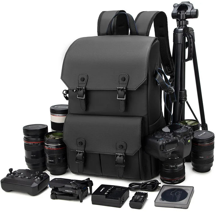 Waterproof Camera Shoulder Bag – Arven – (Large Capacity)