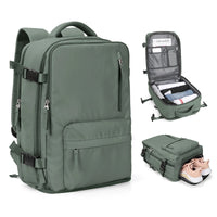 Cabin-Size Travel Backpack with Shoe and Wet Bag Compartments