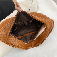 Woven Shoulder Bag - Camille