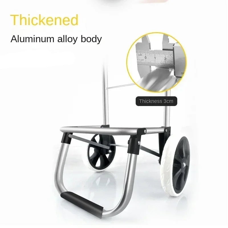 Large Capacity & Waterproof Folding Shopping Cart – Movaro