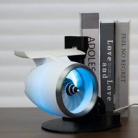 Turbojet Fan-Style Mist Humidifier with RGB Lighting – AeroMist