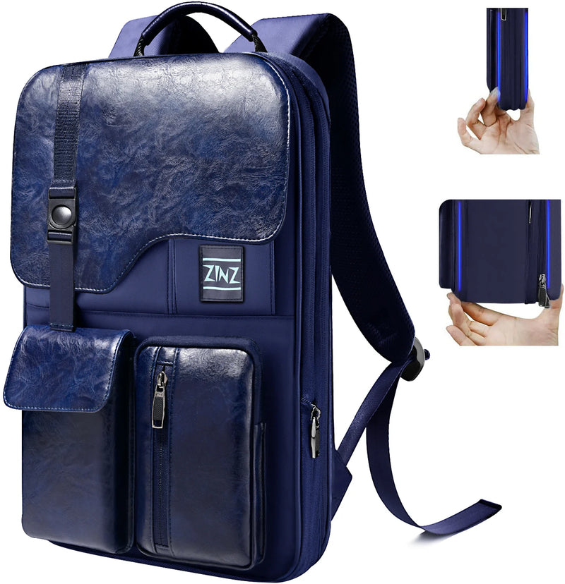 Slim Expandable Waterproof Laptop & Anti-Theft Travel Backpack