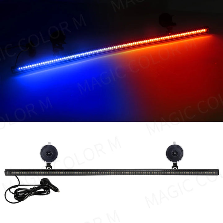 96 LED Strobe Light Bar – Veyra – (Car Emergency Warning)