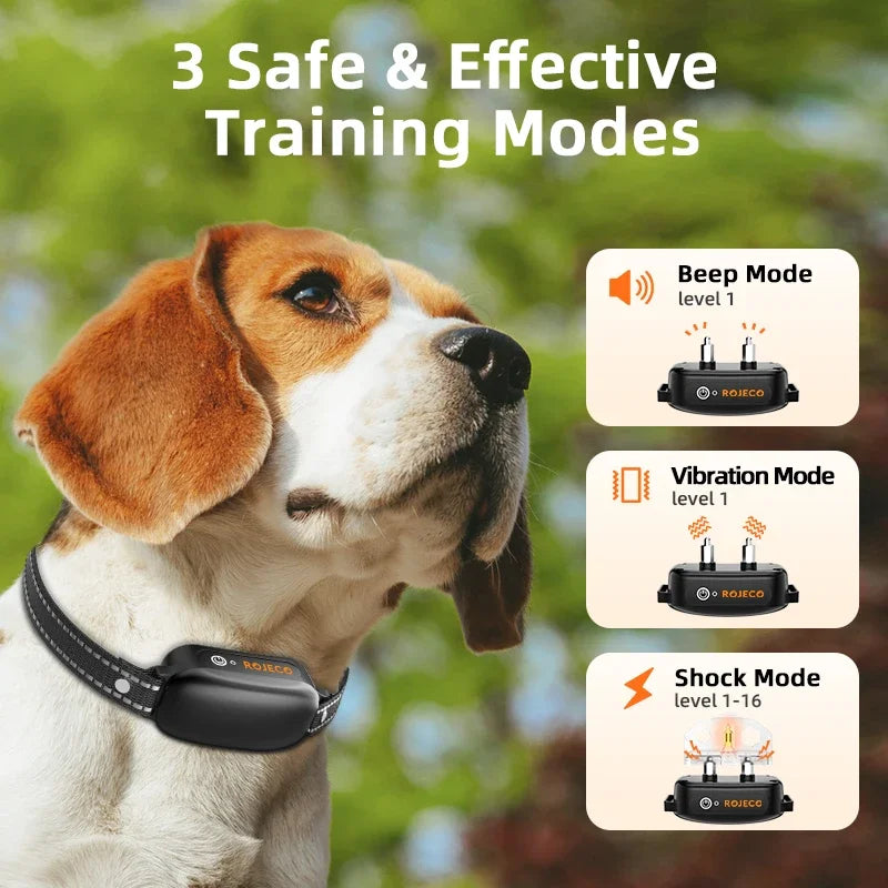 Electric Dog Training Collar with 3300ft Remote & Waterproof Design – PetTrainer