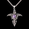 Vintage Demon Crystal Necklace