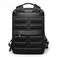 Full-Grain Leather Backpack with 17 Inch Laptop Compartment