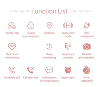 AquaFit Smartwatch - Waterproof Fitness Watch