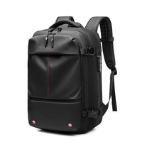 Expandable Waterproof Laptop & Vacuum Compression Travel Backpack
