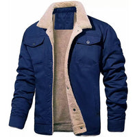 Men's bomber jacket made of cotton fleece – Ewan
