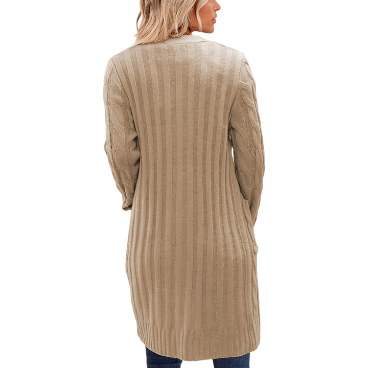 Ladies' knitted cardigan with pockets – Noelle