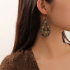 Bohemian Wood Earrings | Handmade Boho Style