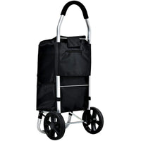 Foldable Aluminium Shopping Trolley – CarryEase