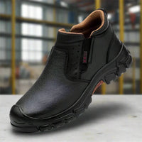 Men's waterproof safety shoes with steel toe cap & wide fit – Arvid