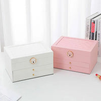 Multilayer Leather Jewellery Box | Organised and Stylish Storage