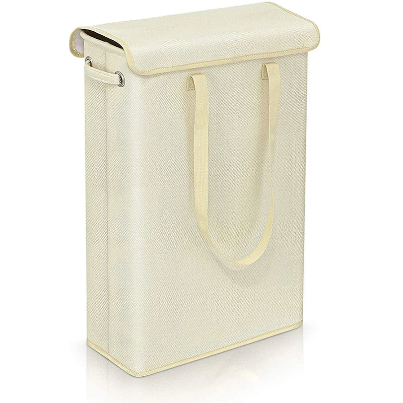 45L Slim Laundry Basket with Lid – Neris