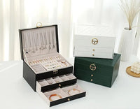 Multilayer Leather Jewellery Box | Organised and Stylish Storage