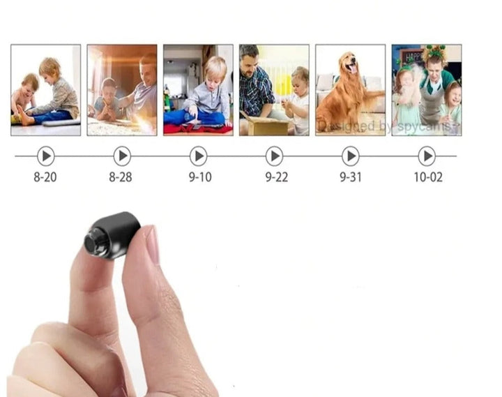 Compact WiFi Surveillance Camera - SafeWatch Mini
