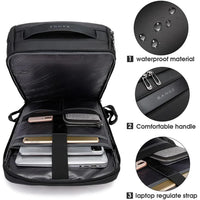 Multifunctional Waterproof Laptop & Work Backpack with Large Capacity