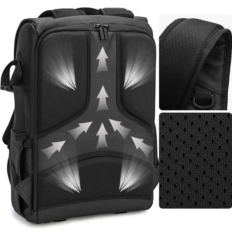 Waterproof Camera Shoulder Bag – Arven – (Large Capacity)